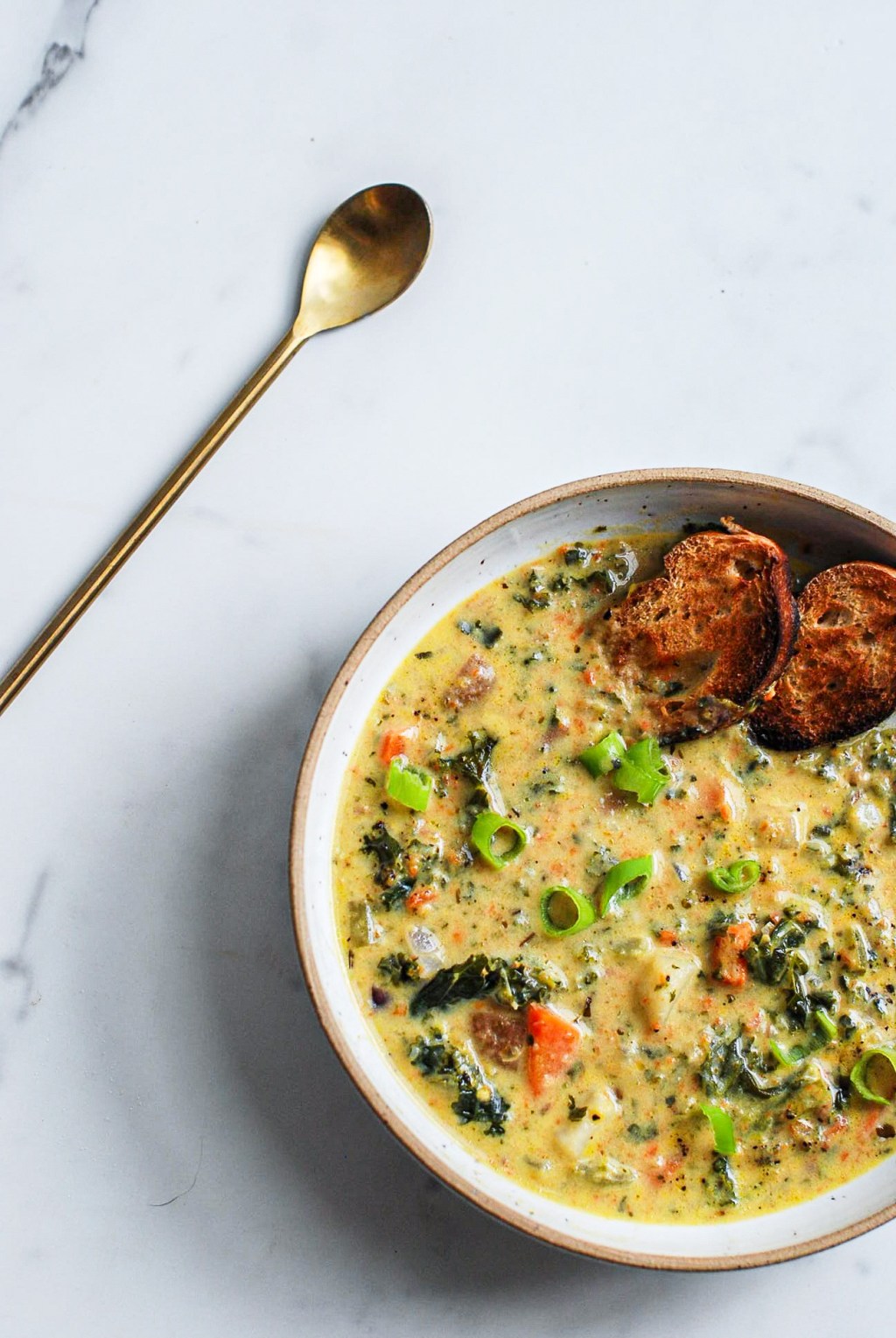 Creamy Turkey & Veggie&nbsp;Soup