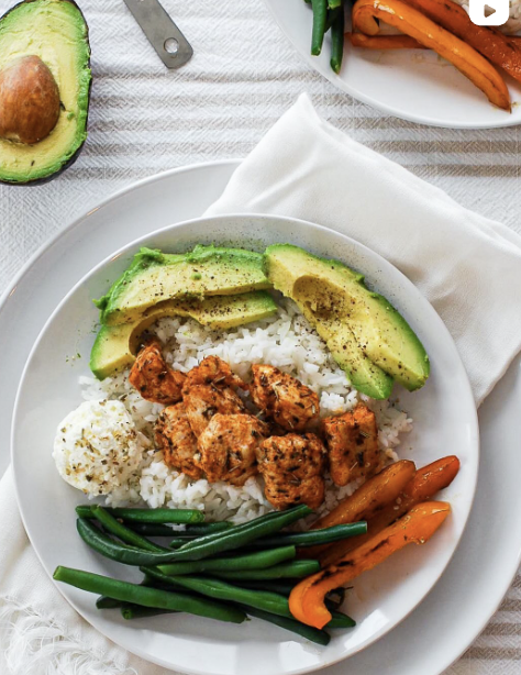 Paprika Cubed Chicken