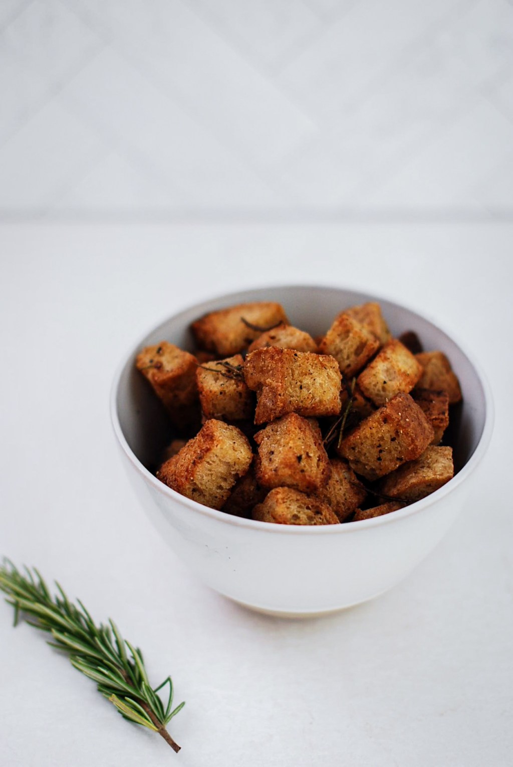 Homemade Rosemary Croutons